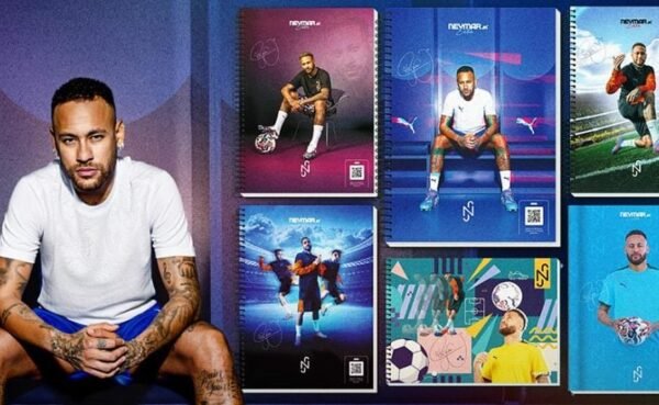 Neymar Jr. lança linha exclusiva de material escolar: Neymar Edutech