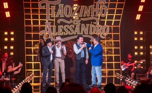 Tiãozinho & Alessandro emplacam “Amor de Trem” com participação de Di Paullo & Paulino e dominam rádios pelo Brasil